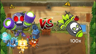 God Boosted Tech Terror vs 100 ZOMG’s BTD6