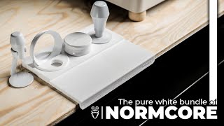 Normcore White Tools Unboxing | WDT, Dosing Funnel, Distributor, Tamper, Tamping Station