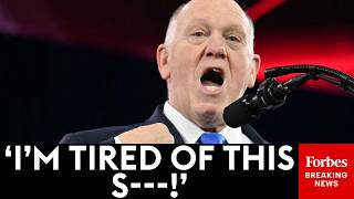 FULL SPEECH: Tom Homan Issues Fiery Warnings To Illegal Immigrants And Anti-ICE Protesters