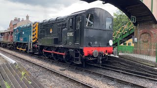 Class 11 + 08 | 12082 + 08288 ‘Phoenix’ | Mid Hants Railway - Watercress Line | Ropley | 12/07/24