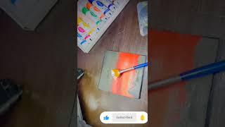 mini canvas painting 🎨 🖌️ #diycreation #creativecreation #diy #paintart #painting #diy#creativity