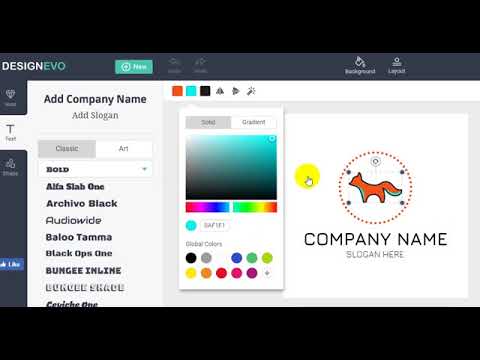free online logo maker helps to create custom logo designs