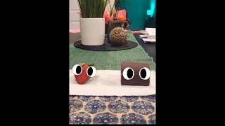 Sprout and cosmo are bitten lol 🍰 #memes #dandysworld #sprout #Cosmo #shorts #fruitcake