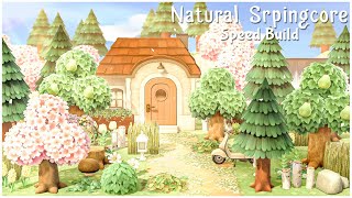 Springcore Moodboard ACNH Speed Build