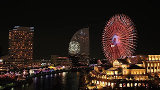 ファイナルファンタジーXIV プロジェクションマッピング「海洋都市ヨコハマ『龍神バハムート、襲来。』」