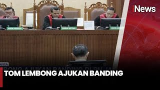 Lawan Vonis 4,5 Tahun, Tom Lembong Ajukan Banding| iNews Pagi | 23/07