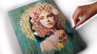 The ULTIMATE Mixed Media MASTERCLASS - 🤯Mind Blowing Image-Transfer Technique | AB Creative Tutorial
