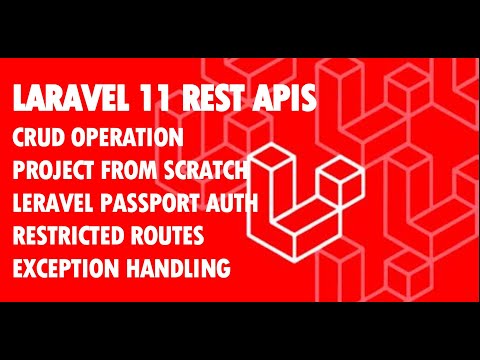 LARAVEL 11 Project from scratch (for beginners)