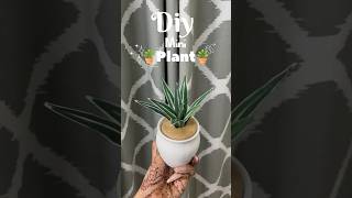 Diy mini Plant 🪴 #youtube #diy #trending #youtubeshorts #shorts #viral #craft #artificial #plant