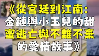 《從宮廷到江南：金鏈與小玉兒的甜蜜逃亡與不離不棄的愛情故事》