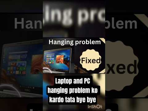 How to Fix Laptop and Computer Hanging Problem #shortsfeed #shorts #shortsvideo #reels #tech #reels