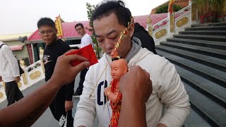 20200405台中關濟會阿罩霧李家轎伕團往麻豆太子宮恭請中壇元帥回駕入火安座
