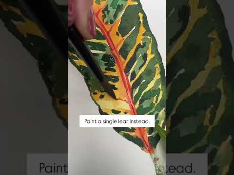 Keep it Simple #watercolorpainting #arttips #arttutorial