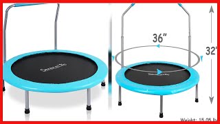 Great product -  SereneLife Portable Fitness Trampoline – Sports Trampoline for Indoor and Outdoor U