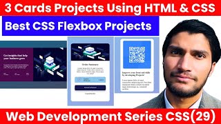 Create QR Code Order Business Cards FAST & EASY | HTML CSS Project | MERN Stack Web Dev Hindi #29