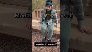 How autistic son stims while walking #stimming #autism
