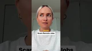 ⚠️ warning: that remote job you just got offered miiiiiight be a scam ⚠️ #remotejob #wfh