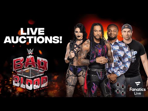 Rhea Ripley and Damian Priest | Fanatics Live at WWE Bad Blood