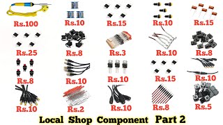 Low price electronic components Part 2 // local shop gadgets unboxing // 3Tech
