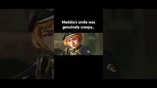 Maddie’s evil smile; impact frames #arcane #riotgames #caitlyn #death