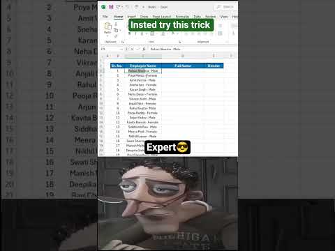 Learn this quick excel tip to save time & Boost your Productivity #shorts #exceltips #exceltricks