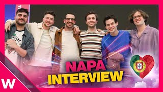 🇵🇹 NAPA (Portugal Eurovision 2025) | Interview @ House of Helvetia in Basel