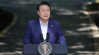 [녹취구성] 윤대통령 "한미일 협력 새로운 장…다음 정상회의는 한국에서" / 연합뉴스TV (YonhapnewsTV)