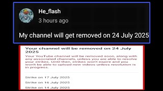 @Heflashh Roblox Most Subscribed Script Showcasing Channel is Going to be Deleted Permanently!