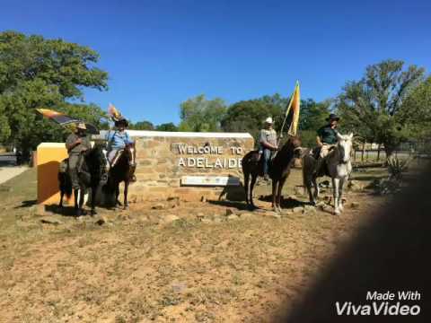 The ride to Karoo Mighty Men 2017.