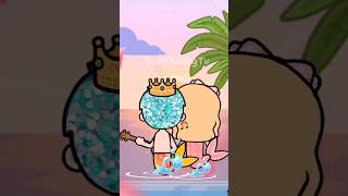 My Handsome Mermaid Prince Love Story Toca Boca🧜‍♂️💘Part5 #tocalifeworld #tocastory #shorts