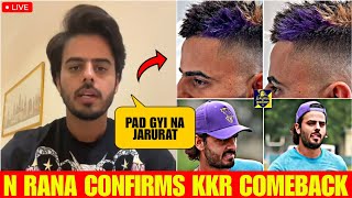 IPL 2026: KKR Nitish Rana Comeback Confirmed | Ami KKR Hai Taiyaar hai
