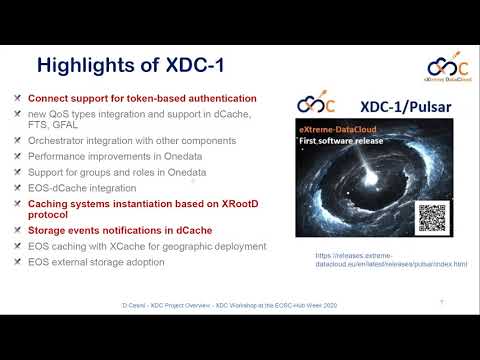EOSC-hub Week 2020 - 3.3 Extreme Data Cloud Workshop