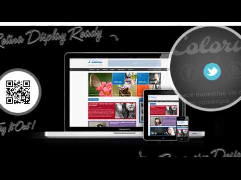 Coloris - Responsive News and Magazine Template + Download