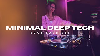 Minimal Deep Tech House Mix|| D:ZZY BDAY BASH @EMERALD CLUB