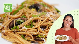 This Healthy Fettuccine Recipe Is Unbelievably Creamy | 7-Day DASH Diet Meal Plan | Prep School