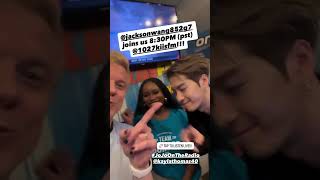 2025 July 18 - Jackson Wang on IHeartRadio 102.7kiisfm for Magicman2 Album Clip1
