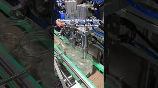 Automatic glass bottle filling machine #fillingmachine #bottlefillingmachine #glassbottlefilling
