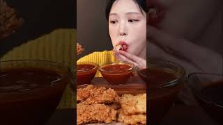 Asmr Mukbang | Crispy Chicken Tenders Eating Sound