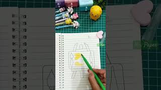 Beautiful Front Page Design For Assignment #shorts #frontpagedecoration #art