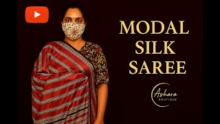 ✨Modal Silk Saree | New Trendy Saree | Free Shipping | Ready Stock ✨