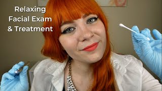 ASMR 🩺 Inspecting & Treating Your Face 💝 | Soft Spoken Medical RP
