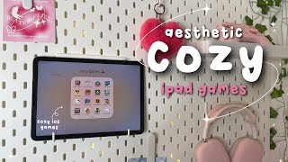 ☕ 10 cozy aesthetic ipad/ios games to play 🎮 cozy ipad games 2024 | cozy games for ipad