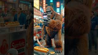 Bigfoot's Times Square Selfie #quicklaughs #facts #snackablehumor #viralvideo #funny #comedyshorts