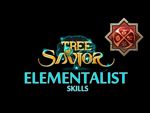 Tree of Savior - Elementalist Skills ( Adv. Wizard )