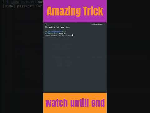 Amazing Trick Rotate Screen using Python|Python shorts  | #Shorts