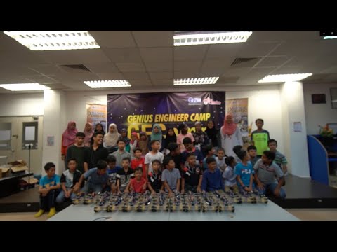 GENIUS ENGINEER ROBOTICS CAMP: A HANDS-ON ATTRACTIVE TRAINING COURSE