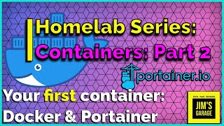 A Guide to Homelab: Your FIRST container - Docker & Portainer