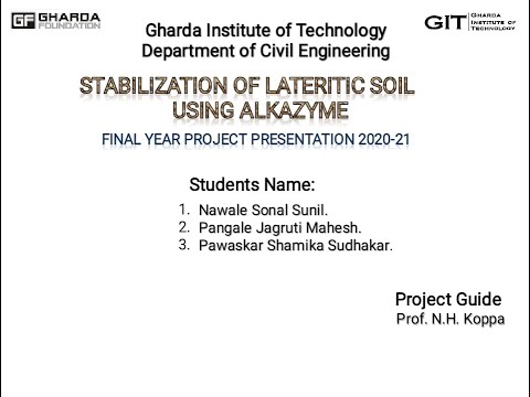 Stabilization of Lateritic Soil by using Alkazyme