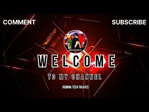 🤑Intro making video🤑 || Rubina Tech Talkies || Intro Kaise Banaye✅ ||