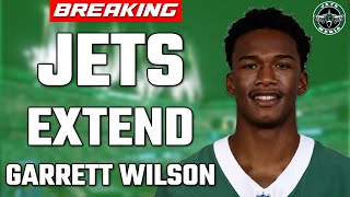 🚨BREAKING: JETS EXTEND WR GARRETT WILSON 4 YEARS $130M 🔥